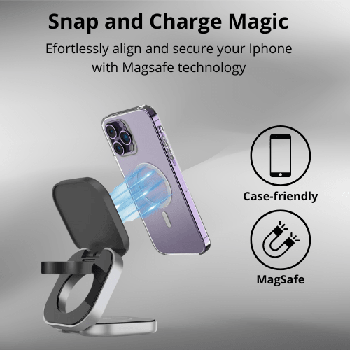 3 in 1 Magnetic Wireless Charger